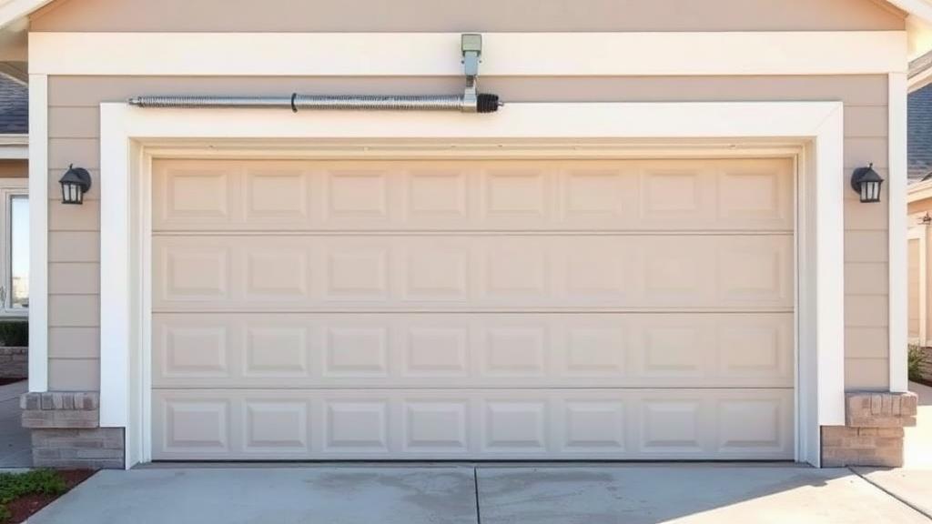 Local garage door spring repair technician working in Harrisburg, NC